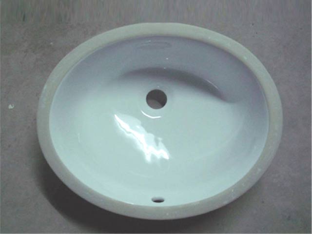 2209 oval white undermount lavatories