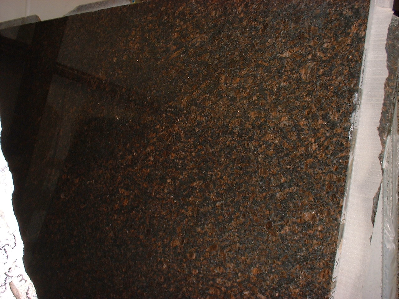 tan brown granite countertop