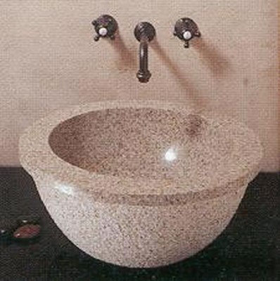 Stone bathroom sinks, granite sinks, marble sinks, bath fixtures, bath basins, undermount sinks, pedestal, self rimming, vessel mount, vessel, wall hung.